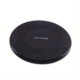 1pc Y9 10W Fast Wireless Charger, USB-Powered with Charging Indicator, Universal Compatibility for Phone 15/14/13/12/11 Pro Max/XR/XSMAX/X/8Plus, ABS Plastic, Portable & Desktop-Friendly