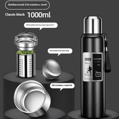 316 Stainless Steel Liner Vacuum All-steel Thermal Pot