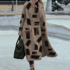 Women's Fashion Casual Wool Coat