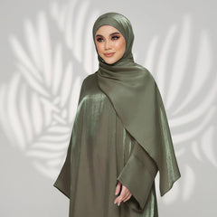 Robe longue élégante et colorée en tissu