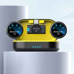 Wireless Magnetic Circular Collar Clip Microphone