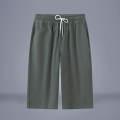 Summer Thin Linen Pants Men's Cotton And Linen Casual Pants Korean Fashion