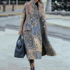 Women's Fashion Casual Wool Coat
