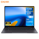 CHUWI CoreBook X Windows 11 Gaming Laptop, 14" 2160*1440 IPS Display, 16GB RAM 512GB PCIe SSD, Intel Core I5-1035G1, WiFi6, BT5.2, Backlit Keyboard, 1TB SSD Expand, 64GB RAM Expand, HD Interface, Type-C, USB-A 3.0, PD 2.0, We