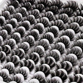 48 Pairs of Artificial Mink False Eyelashes, Fluffy and Natural Curl, Thick and Messy, Suitable for Daily Work and Party Eye Makeup - Mother's Eye Makeup Set, Makeup Tools