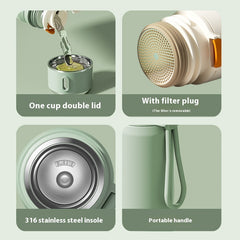 Tasse à eau en acier inoxydable pour le thé