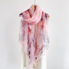 Women's Fashionable All-match Long Printed Anti-DDoS Scarf