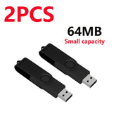 2pcs High-Speed USB 2.0 Flash Drives - Metal Pen Design, Secure Storage for PC/Laptop/Tablet/Mobile Phone, Car Audio & Game Console Compatible - Sizes: 8GB to 64MB