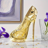 1.01oz Perfume for Women, High Heel Shape Orange Fragrance Spray - Long Lasting Citrus Fragrance, Musk Perfume for Women, Good Fragrance, Formaldehyde Free, Elegant Golden Cap, Perfect Valentine's Day Gift for Women And s