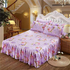 Simmons reversible bed skirt bedspread bed cover