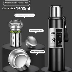 316 Stainless Steel Liner Vacuum All-steel Thermal Pot