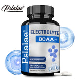 Suppléments Sport BCAA - Soutient la croissance et la récupération musculaire, l'équilibre électrolytique et l'hydratation - 120 gélules