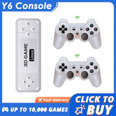 BOYHOM Y6 Console de jeu rétro 4K 60fps sortie HDMI faible latence GD10 TV bâton de jeu double poignée Console de jeu domestique Portable pour GBA