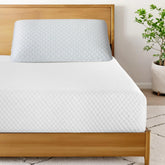 Planet Sleepings 6 Inch Twin Memory Foam Mattress with Free Pillow Gel Foam Mattress with Breathable Cover Bed in a Box CertiPUR-US Certified Washable Cover Gel Mattress