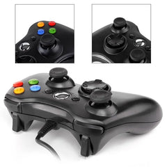 Gamepad for Xbox 360, wired joystick controller for Xbox 360, gamepad