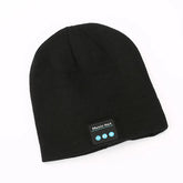 Bluetooth wireless smart headphones, warm beanie, music earphones, hat, running speaker, sauna phone headset, hunting, camping