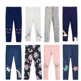 Filles Leggings 100% coton fille pantalon Fille filles pantalon maigre imprimé dessin animé motif enfants enfants Leggings pantalon KF083