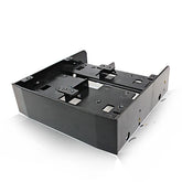 5.25" to 3.5" 2.5" HDD/SSD floppy disk drive Bay ray mounting bracket adapter HDD hard drive SSD supports up to 6*2.5" hard drives
