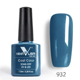 Venalisa 7.5ml Fashion Gloss Soak Off UV Gel Nail Polish Cosmetics Nail Art Manicure Nail Gel Polish Tips Nail Polish