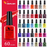 Venalisa 7.5ml mode brillant tremper UV Gel vernis à ongles cosmétiques Nail Art manucure ongles Gel vernis conseils vernis à ongles