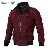 Bomber veste hommes mode décontracté coupe-vent veste manteau hommes printemps automne nouveaux vêtements d'extérieur chauds solide Stand mince veste hommes