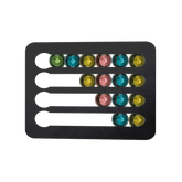 Nespresso Coffee Capsule Holder, Rotating Coffee Pod Tower, Rotating Coffee Pod Storage Rack, 24/40 Capsule Storage