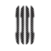 Transparent anti-collision protection bar stickers for car doors, rearview mirror covers, and side edge protection strips