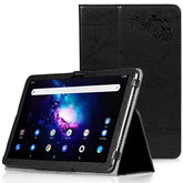 Case for TCL 10 Tab Max 4G 10.36 Android tablet 9296G, printed PU leather foldable stand with hand rest, magnetic cover 9295G