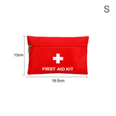 Travel emergency kit for outdoor camping, fishing, family medical treatment, portable waterproof first aid bag, emergency kit case