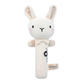 Soft baby rattles, cute cartoon plush animal rattles, children's toys, educational bells, soft toddler baby comfort toys
