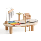 Educational toys for babies, wooden wind chimes, Montessori musical toys for children, xylophone, birthday gifts for newborns, musical table toys