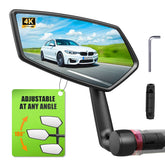 RBRL rétroviseur de vélo vtt guidon fin miroir HD grand Angle étendu Durable vélo rétroviseurs latéraux pour Scooter électrique