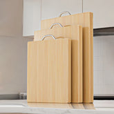 Planche à découper en bambou de cuisine, planche à couteaux rectangulaire, planche à découper en bois massif épais, planche à découper en bois et fruits