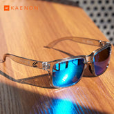 Kaenon Classic Square Polarized Unisex Medium Size Photochromic Sunglasses Grey Sunglasses
