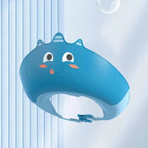 Waterproof shower shampoo cap for children, soft and adjustable children's hair washing cap, safe ear and eye protection, baby shampoo cap