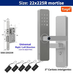 Smart door lock for house and apartment, Saudi Arabia camera, WiFi