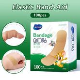 100 pièces/boîte modèle de bande dessinée médical respirant pansement haute élasticité premier pansement d'urgence emballé individuellement Hais Hainuo
