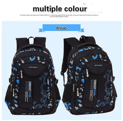 SR-Waterproof Primary School Backpack for Boys, Book Bag, Orth4WD