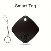 The smart Bluetooth GPS tracker works with the Find My app, a wireless anti-loss reminder device for locating iPhones, keys, and children's items.