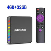 Android 11 Smart TV Box S905W2 4GB 32GB 64GB AV1 Quad Core WIFI6 4K H96 Max W2 Media Player TV Box
