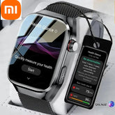 Xiaomi pression artérielle acide uricique graisse corporelle Smartwatch Micro examen physique orgue santé montres Bluetooth appel montre intelligente