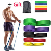 Bandes de résistance exercice bande élastique maison Yoga équipement de gymnastique accessoires sport puissance Pull-Up aide bande musculation