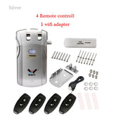 Wafu 019 WiFi Door Lock Smart Lock Electronic Remote Control Bluetooth Keyless Door Locks Dealbolt Lock