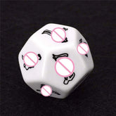 Sex toys for couples, women's adult games, funny sex dice, 6/12 sides, romance, love, humor, erotic game, shit dice, bar, Christmas gift