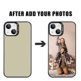 Coque de téléphone personnalisée pour iPhone 16 15 14 Plus 12 13 11 15 Pro MAX XR XS X 7 8 SE, Design de couverture, Photo, nom, Photo
