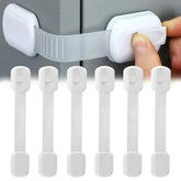 Serrure de sécurité pour bébé, serrure de sécurité pour enfants, sangles de sécurité pour bébé, loquets adhésifs pour porte de tiroir d'armoire, sécurité pour bébé