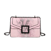 Simple women's shoulder bag, Korean style, fashionable, casual niche design, versatile chain, exquisite, Western style