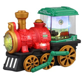 Toddler Train Toy for Ages 3-5, Electric Steam Engine Locomotive Trucks with Smoke, Light and Sound, Toy Trucks for Toddlers, Gift for Boys