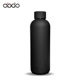 Bouteille Thermos en acier inoxydable, bouteille d'eau thermique, tasse à café, gobelet isolé sous vide, peinture en caoutchouc, bouilloire de sport