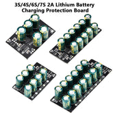 3S 4S 6S 7S Balance Li-ion Lifepo4 LTO batterie au Lithium 2A capacité actif équilibreur conseil égaliseur 22AWG pour batterie bricolage
